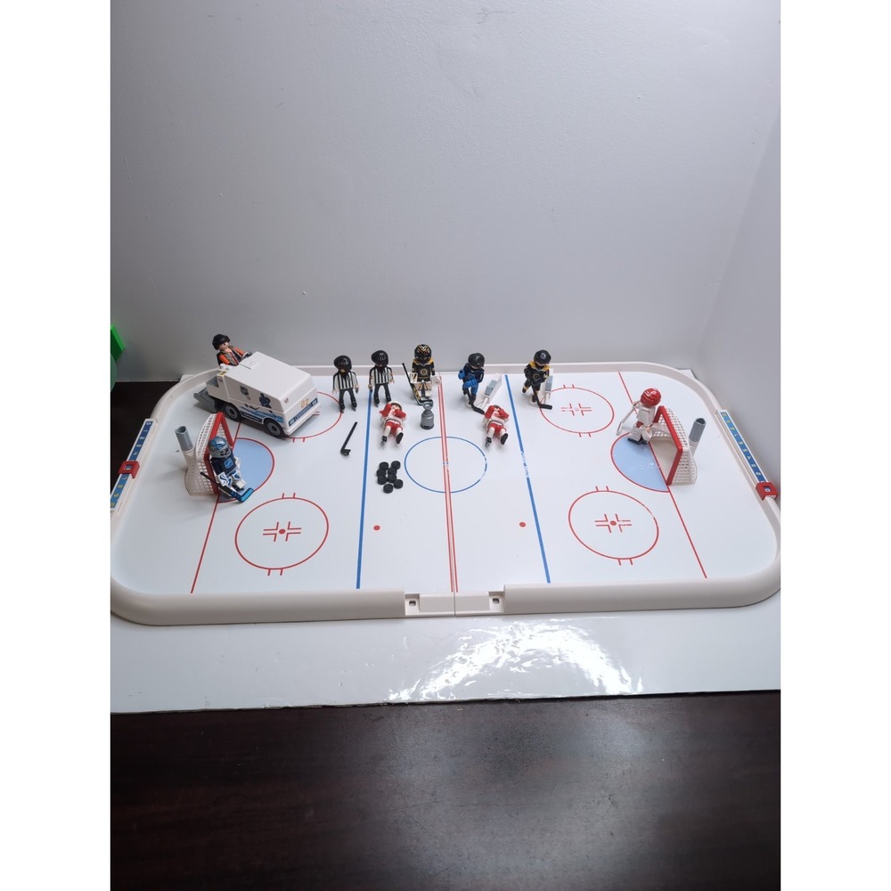 Playmobil - NHL Hockey Arena 2016 - Zamboni Figures - Incomplete